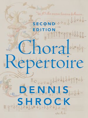 cover image of Choral Repertoire